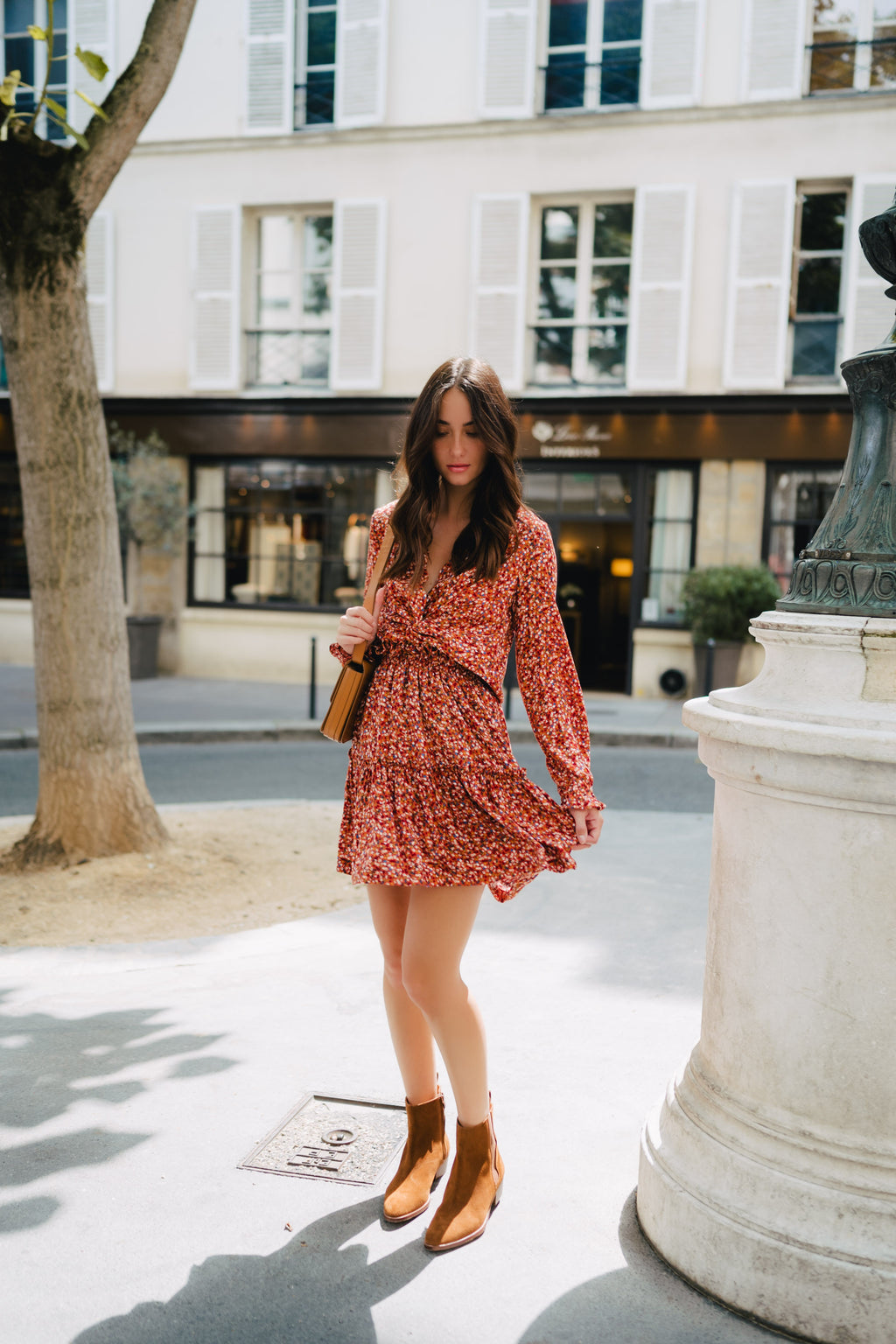 Falda Edma Liberty Mandarina