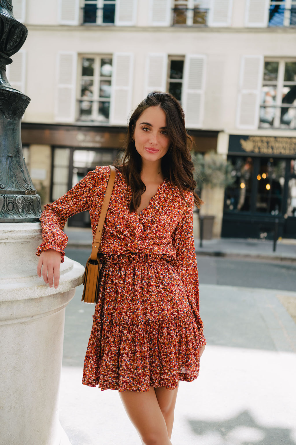 Falda Edma Liberty Mandarina