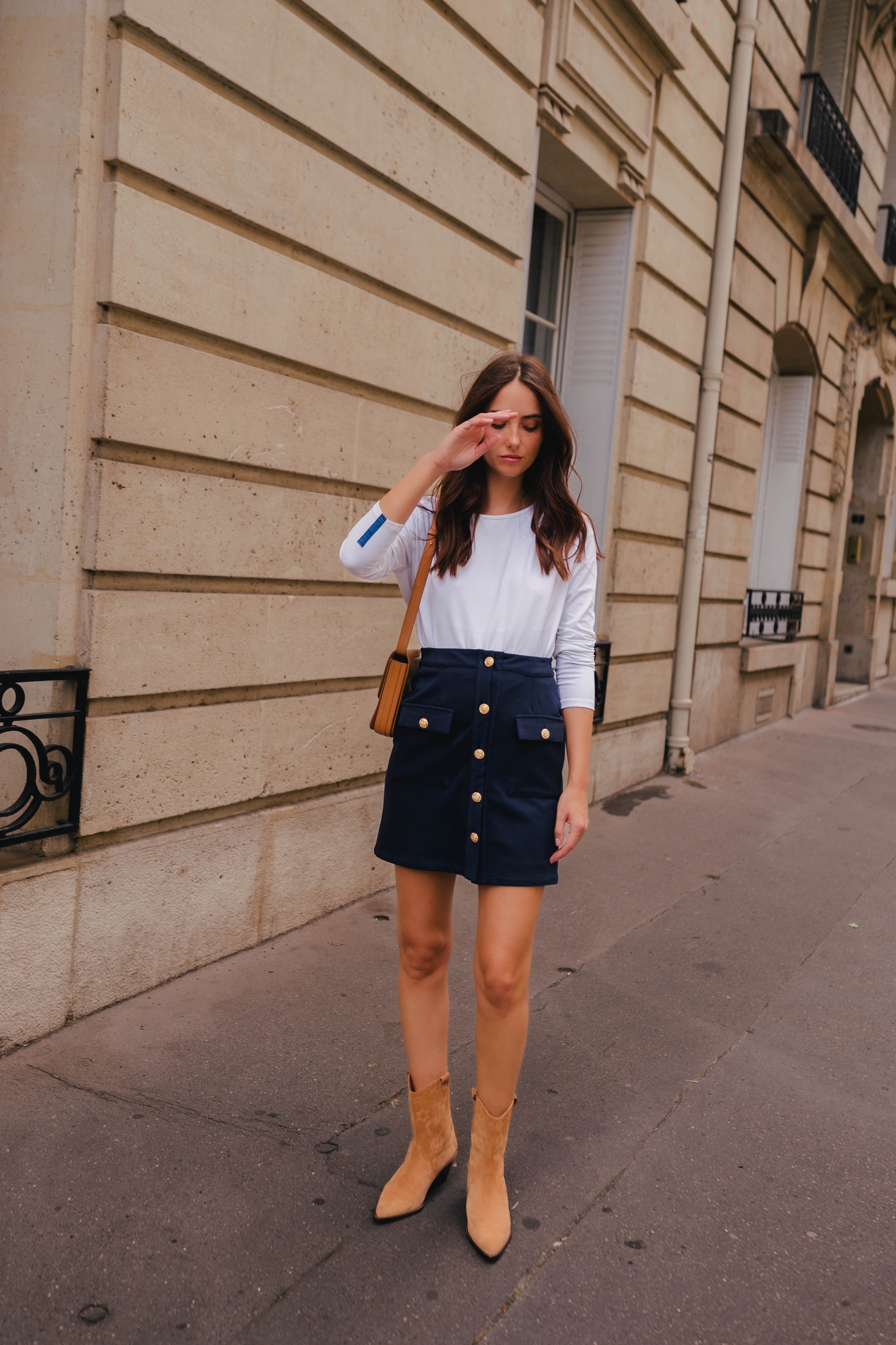 Falda Britany Marine