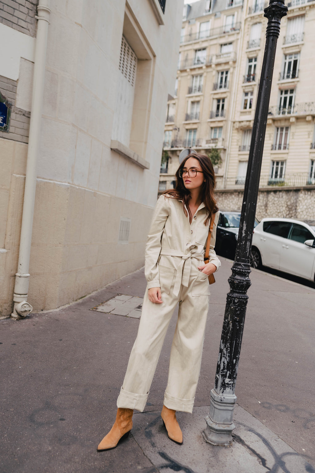 Combinaison Morgane Gabardine Beige