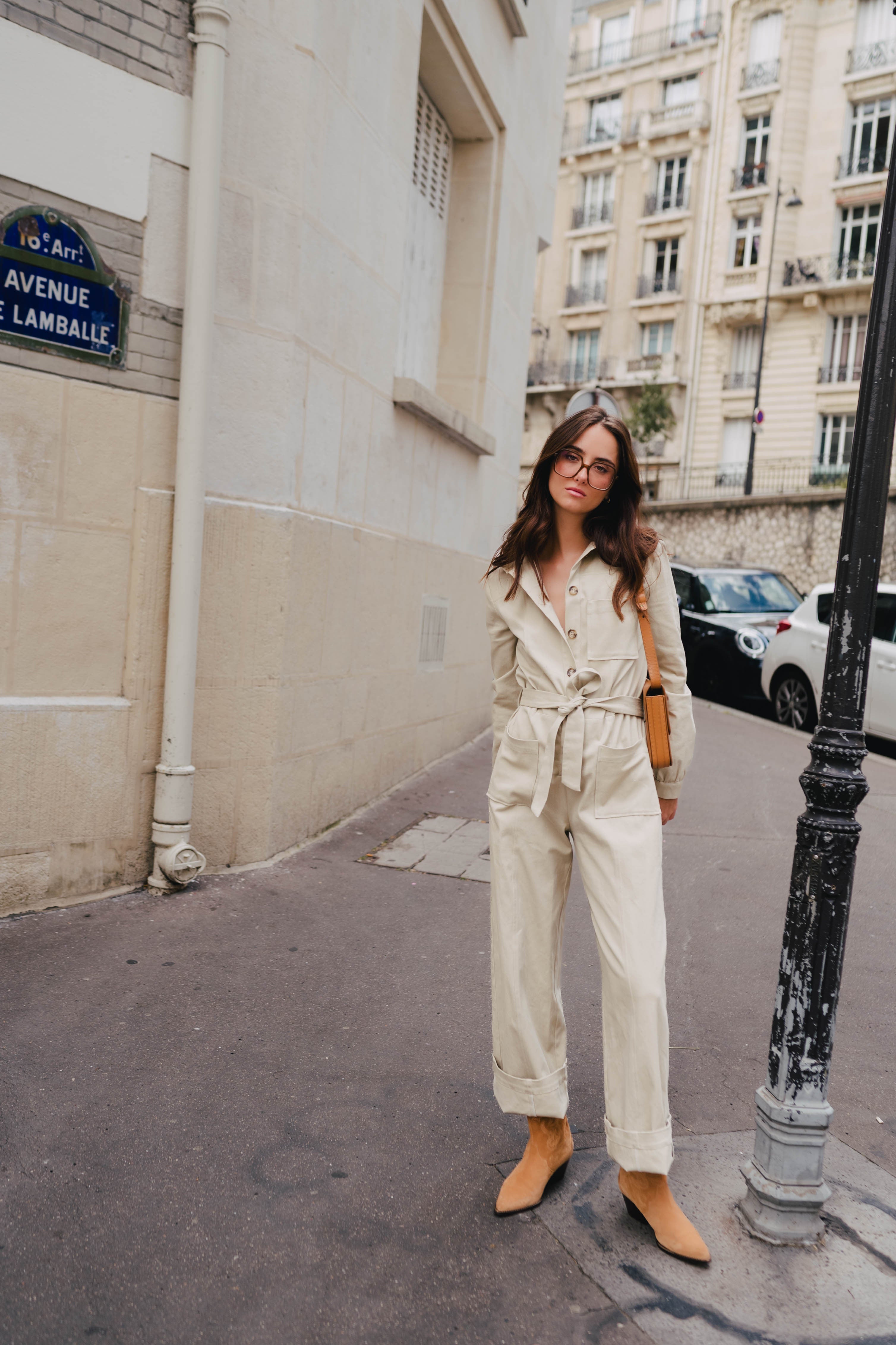 Combinaison Morgane Gabardine Beige
