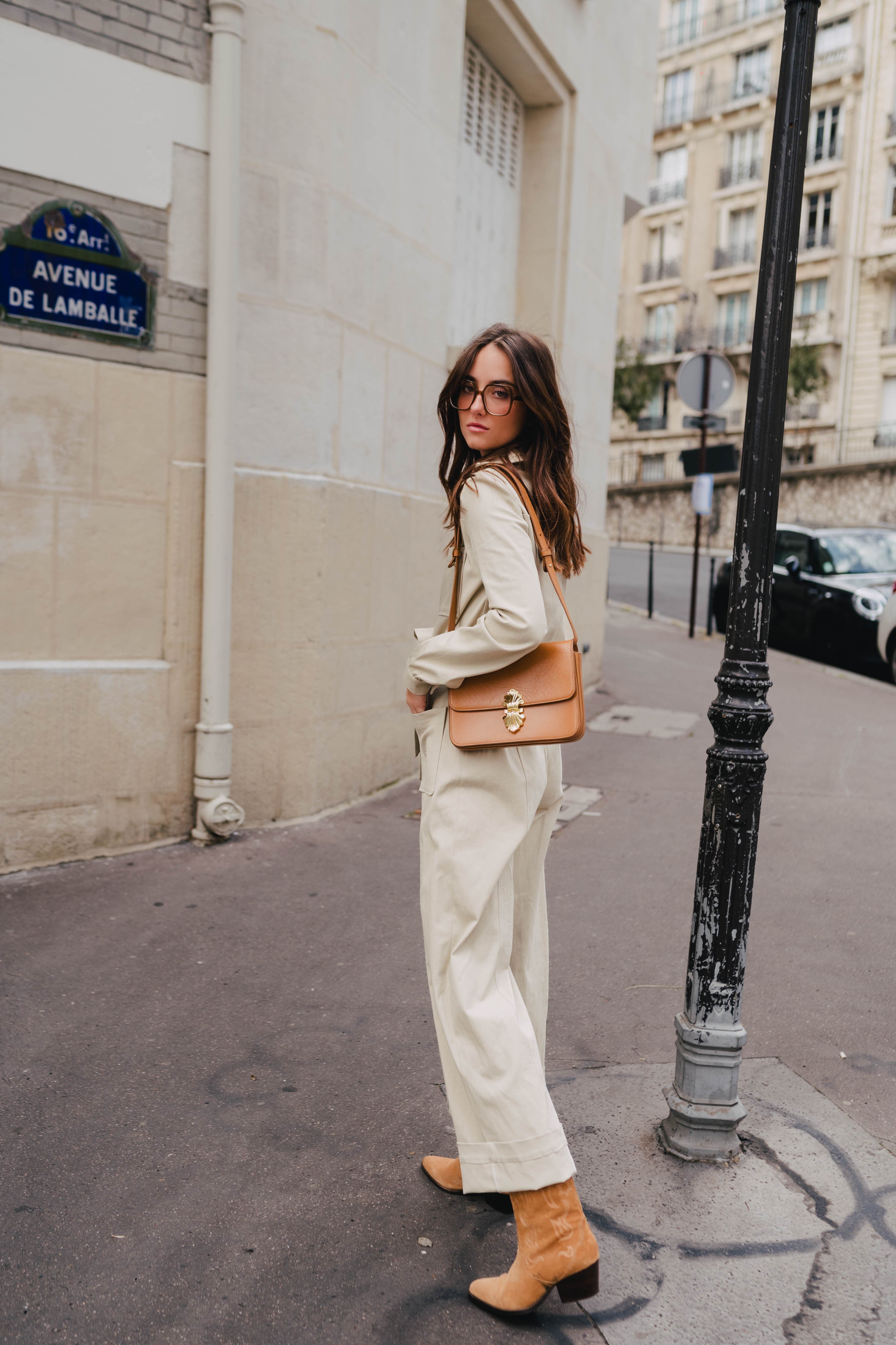 Combinaison Morgane Gabardine Beige