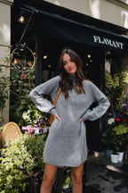 Vestido Élina Gris