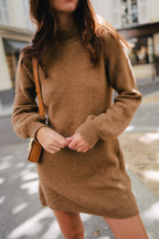 Vestido Élina Camel