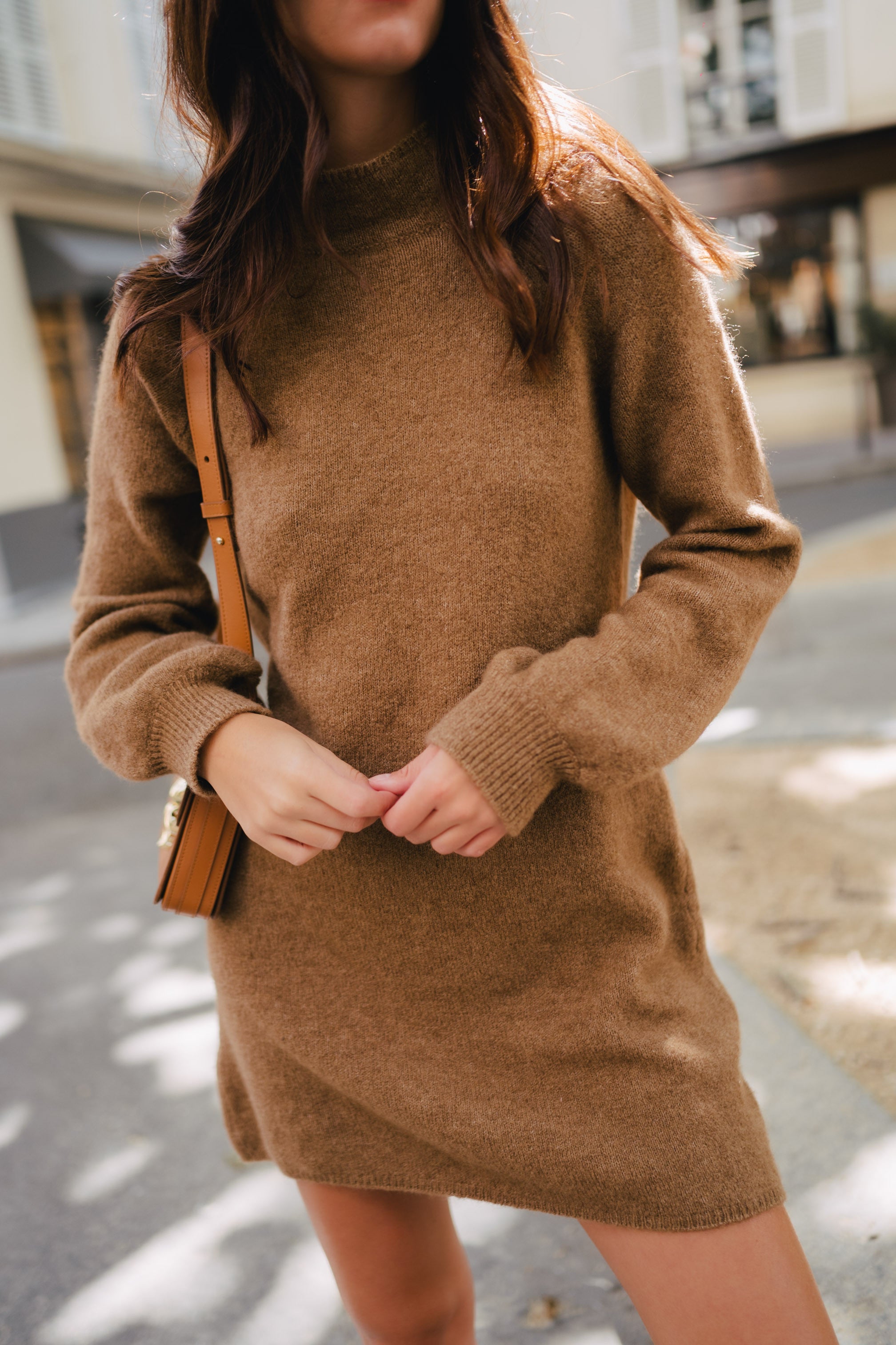 Vestido Élina Camel