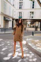 Vestido Élina Camel