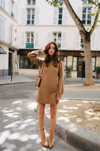 Vestido Élina Camel
