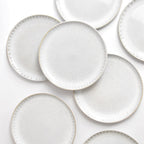 Grandes Assiettes - Blanc Audacieux