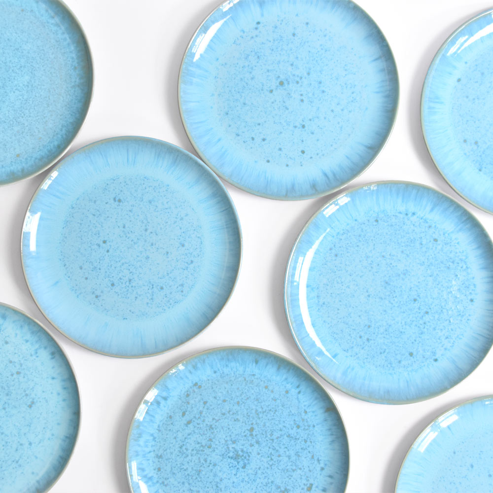 Large Plates - Agua Blue