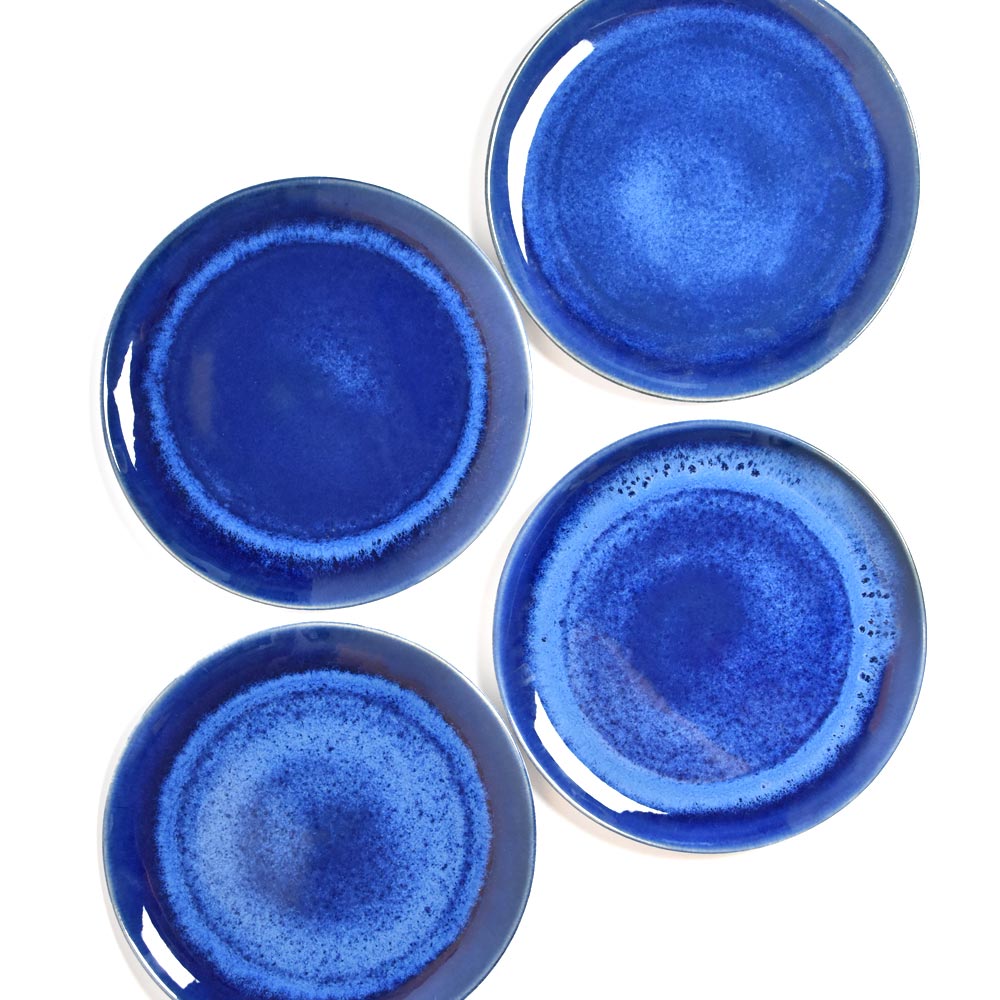 Large Plates - Odyssey Blue