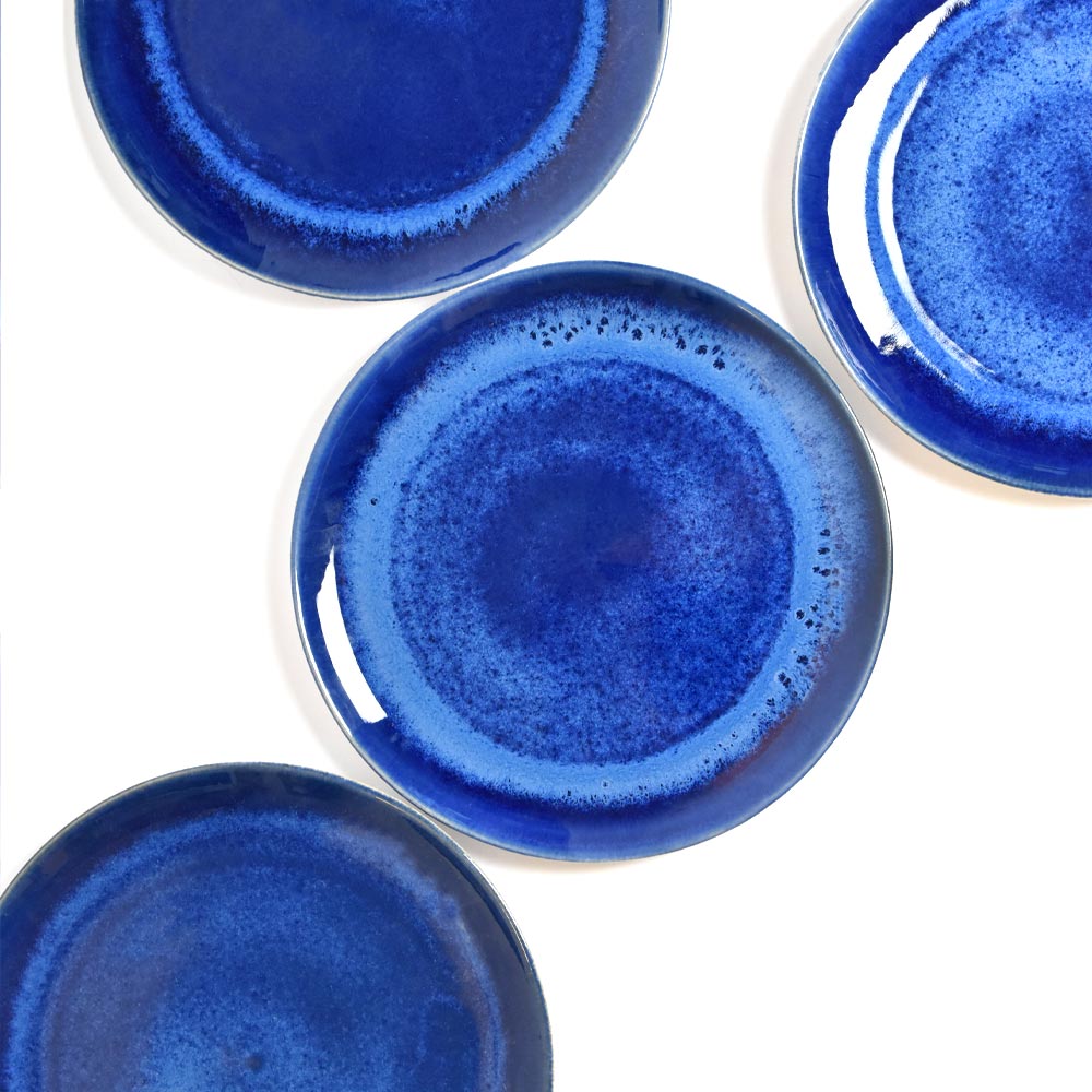 Large Plates - Odyssey Blue