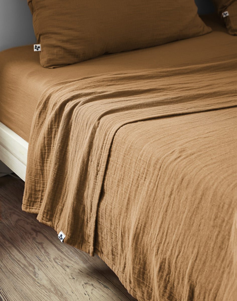 Flat Sheet - Gaia - Camel
