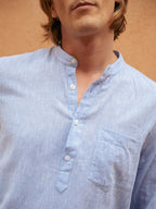 Timur Shirt - Light Blue - Men