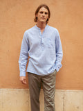 Timur Shirt - Light Blue - Men