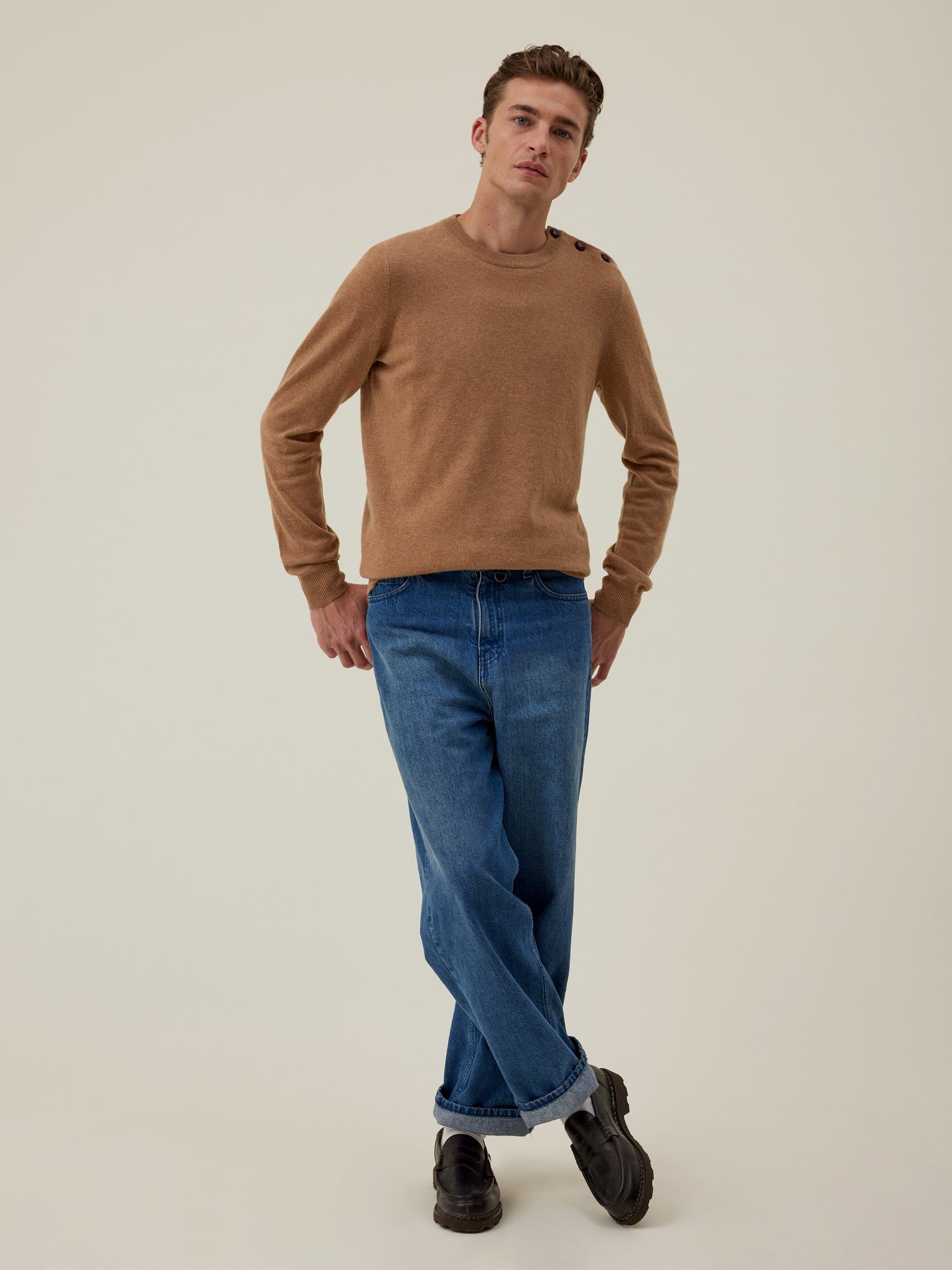 Sükh Jumper - Camel - Men
