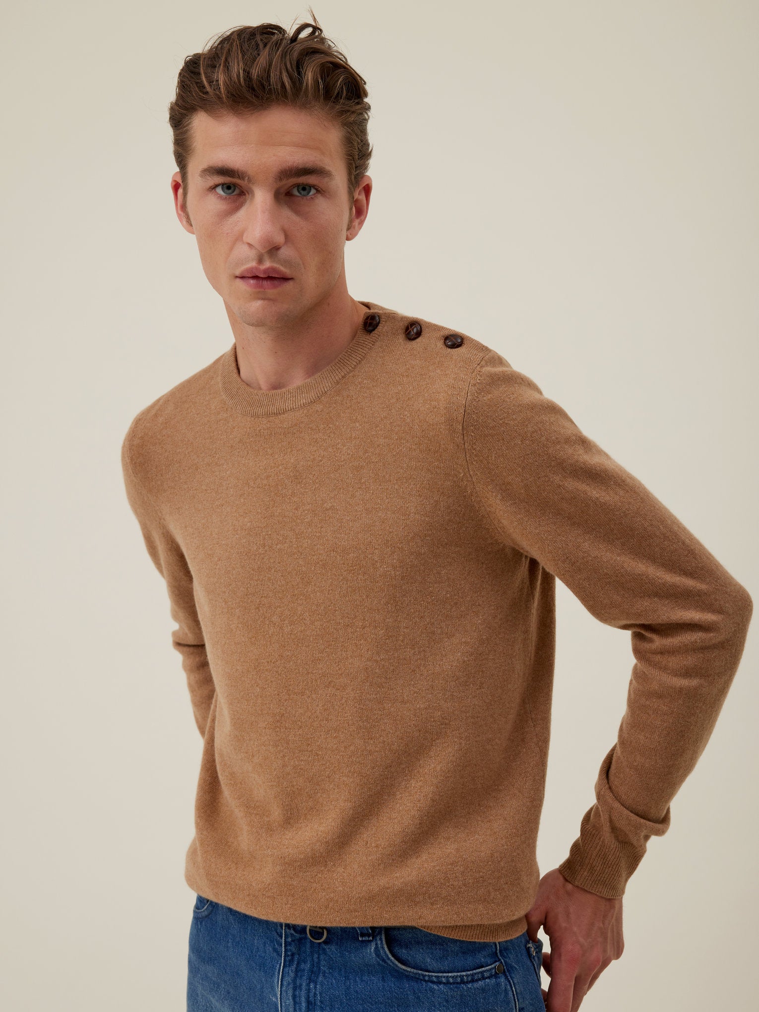 Sükh Jumper - Camel - Men