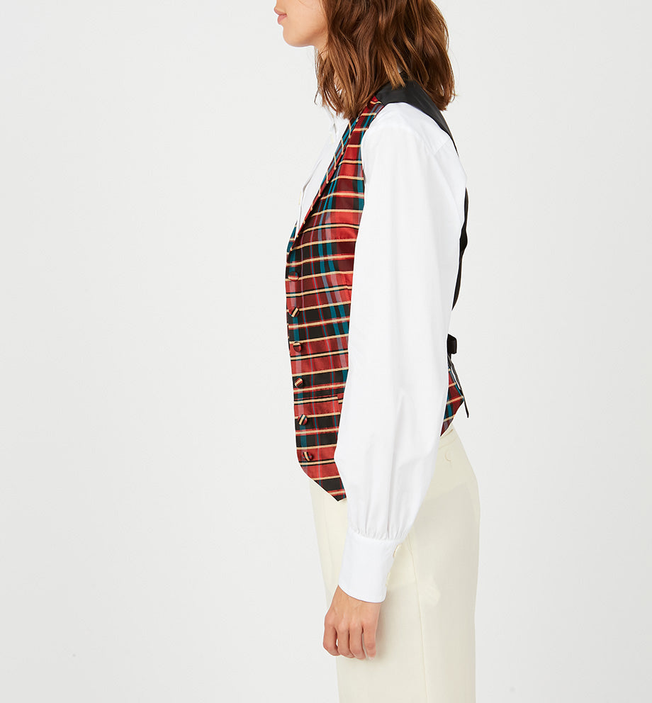 Gilet Robinson - Rouge Multicolore