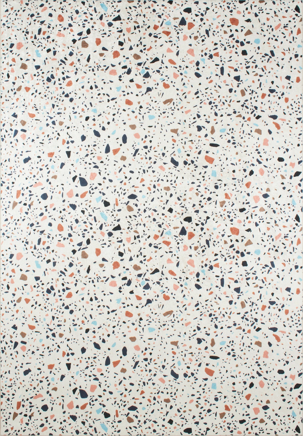 Almafie - Alfombra de Baño Interior - Poliéster Estampado - Multicolor