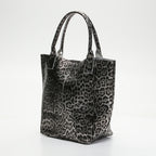 Bolso Yana - Estampado de leopardo negro