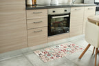 Azulejo - Alfombra de Cocina Interior - Poliéster Estampado - Multicolor