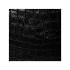 Bolso de hombro Maku de cocodrilo - Negro