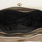 Bolso de hombro Ana Metalique - Dorado