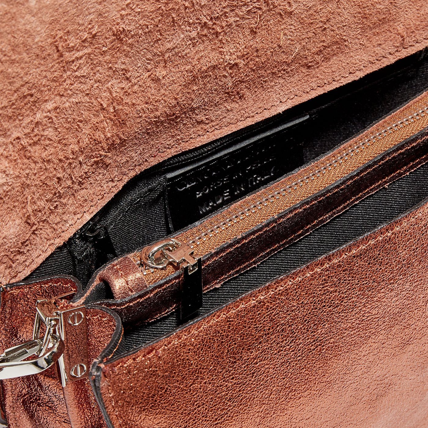 Iris Shoulder Bag - Bronze