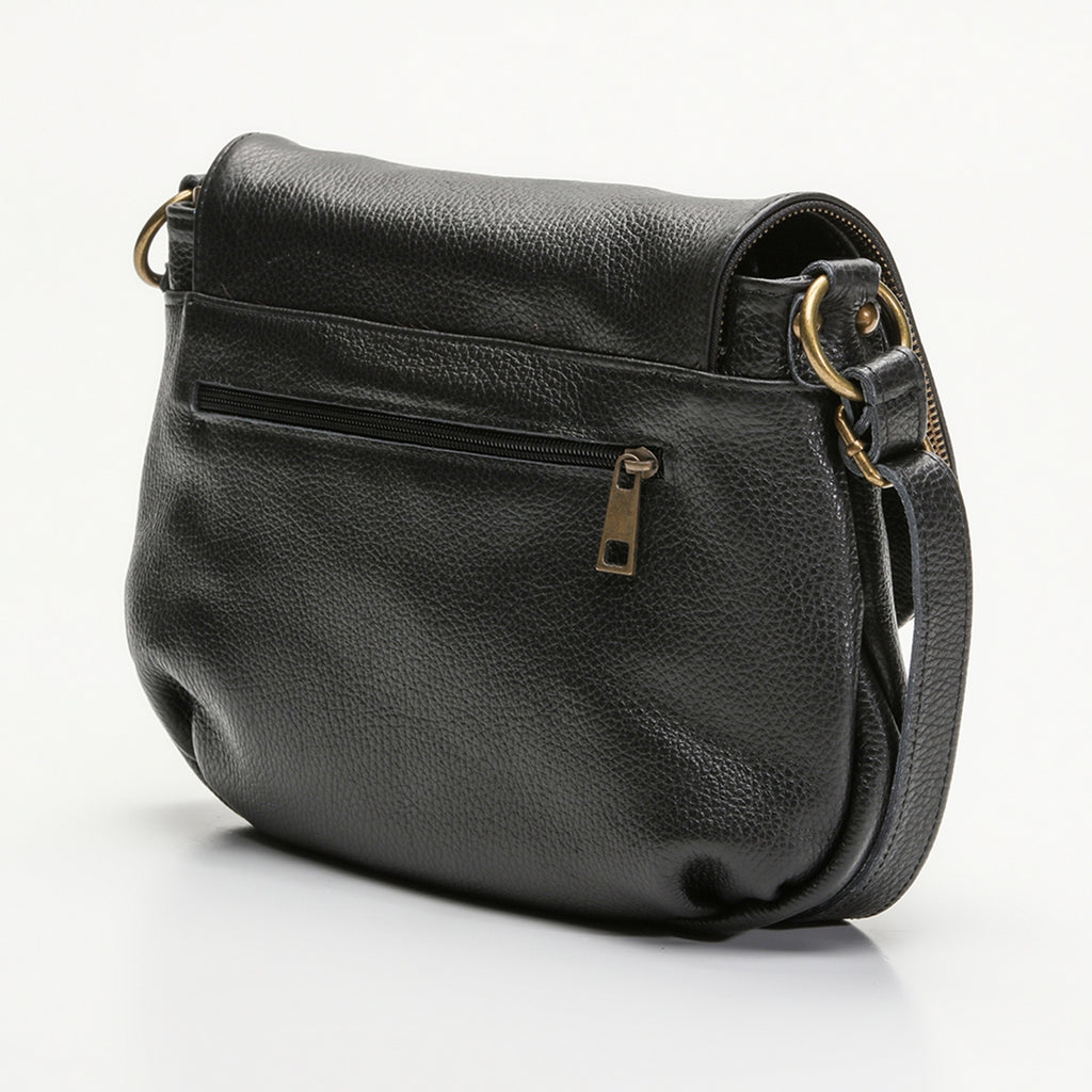 Bolso de hombro Lana Graine - Negro