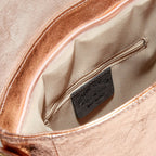 Bolso bandolera Nyle - Rosa metalizado