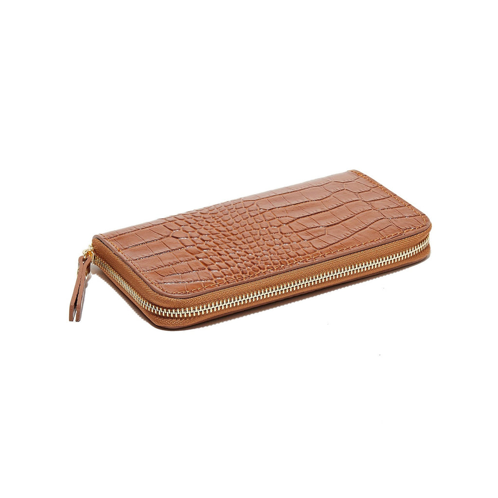 Yna Small Leather Goods - Camel