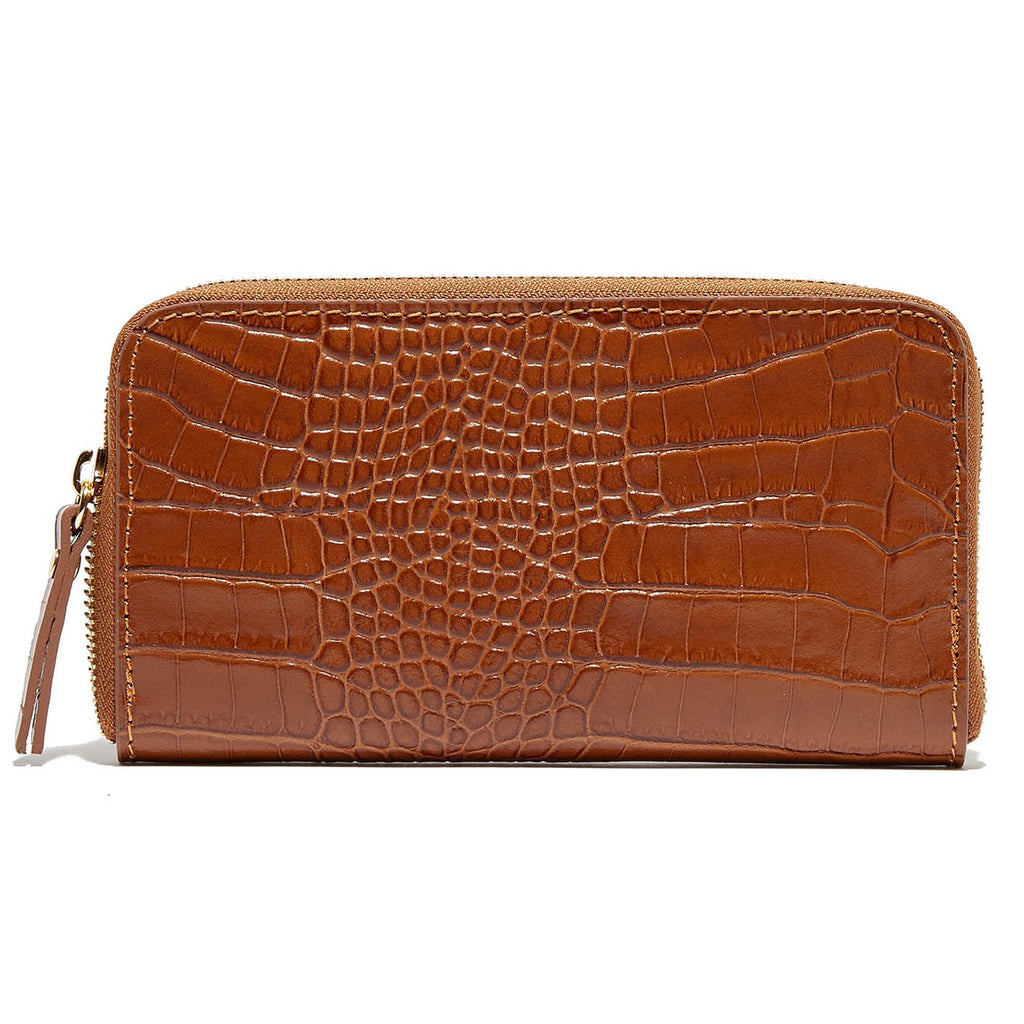 Yna Small Leather Goods - Camel