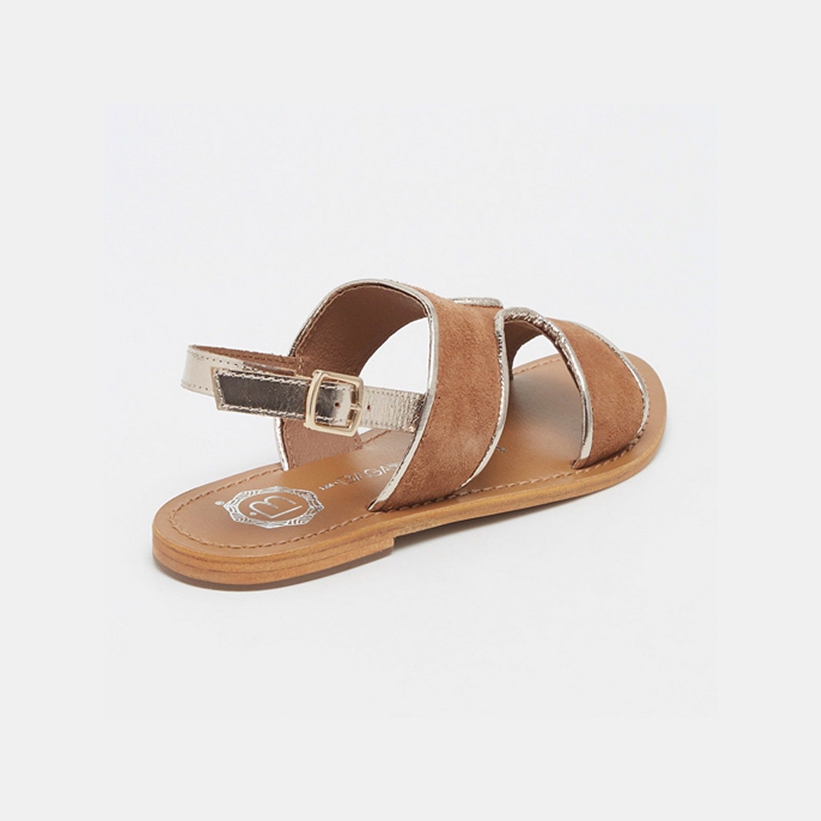 Sandales Vernon - Gold Et Camel