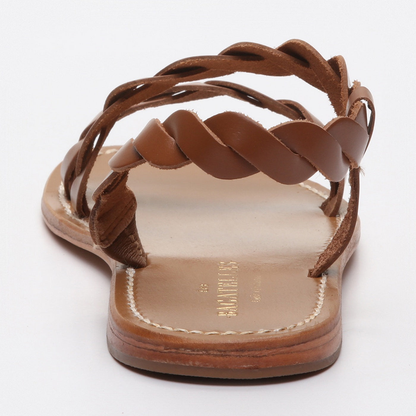 Sandales Plates Maria - Camel
