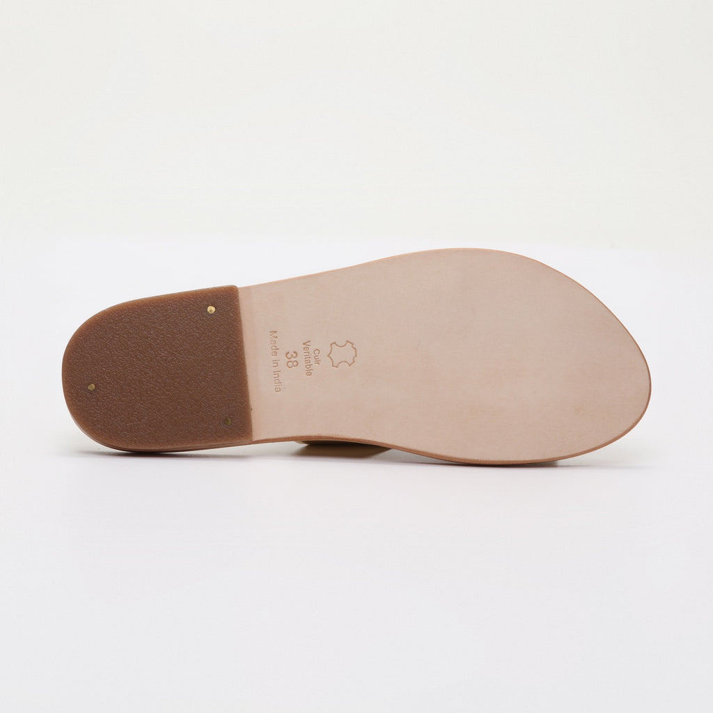 Aditri Mules - Dark Gold