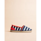 Brestoise Flat Espadrilles - Navy Red - Men