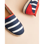 Brestoise Flat Espadrilles - Navy Red - Men