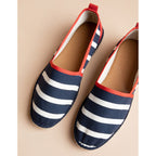 Brestoise Flat Espadrilles - Navy Red - Men