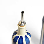 Botella de aceite - Linhas Azul