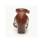 Sandalias Tacón Idoa - Camel