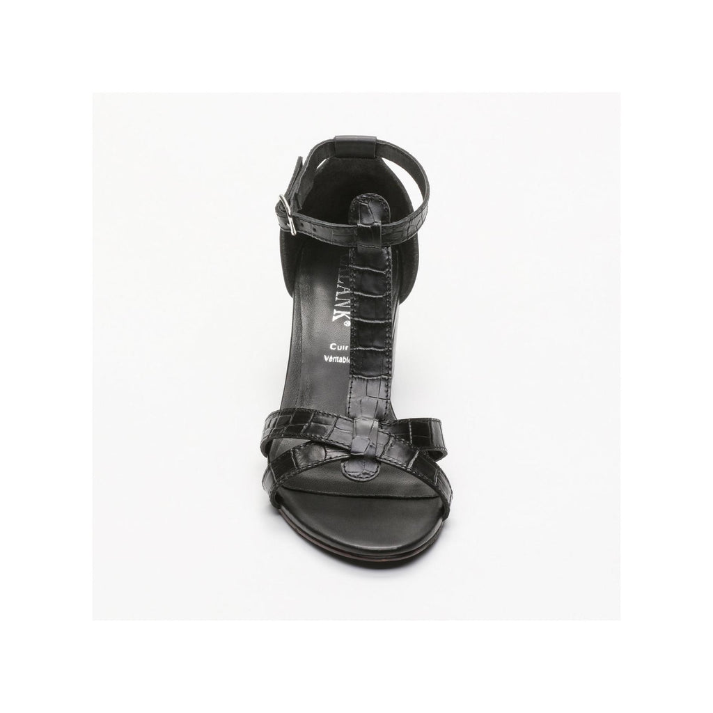 Sandalias de tacón Xana - Croco Negro