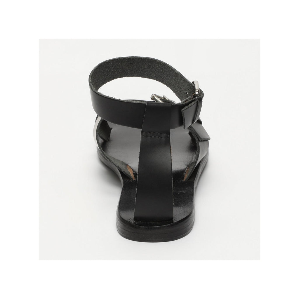 Nevaeh Ankle Strap Sandals - Black