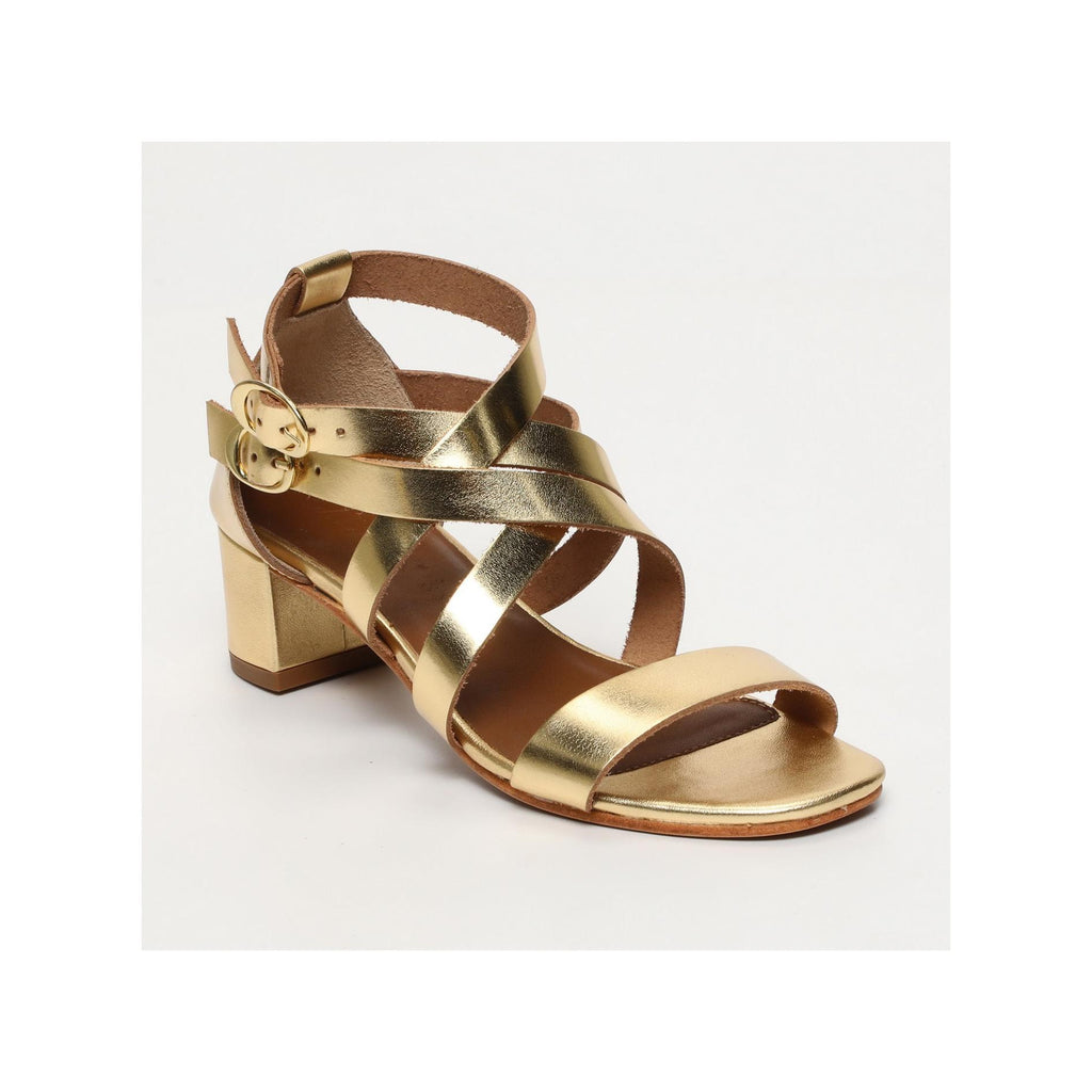Calank - Sandalias de tacón Nonna - Oro oscuro