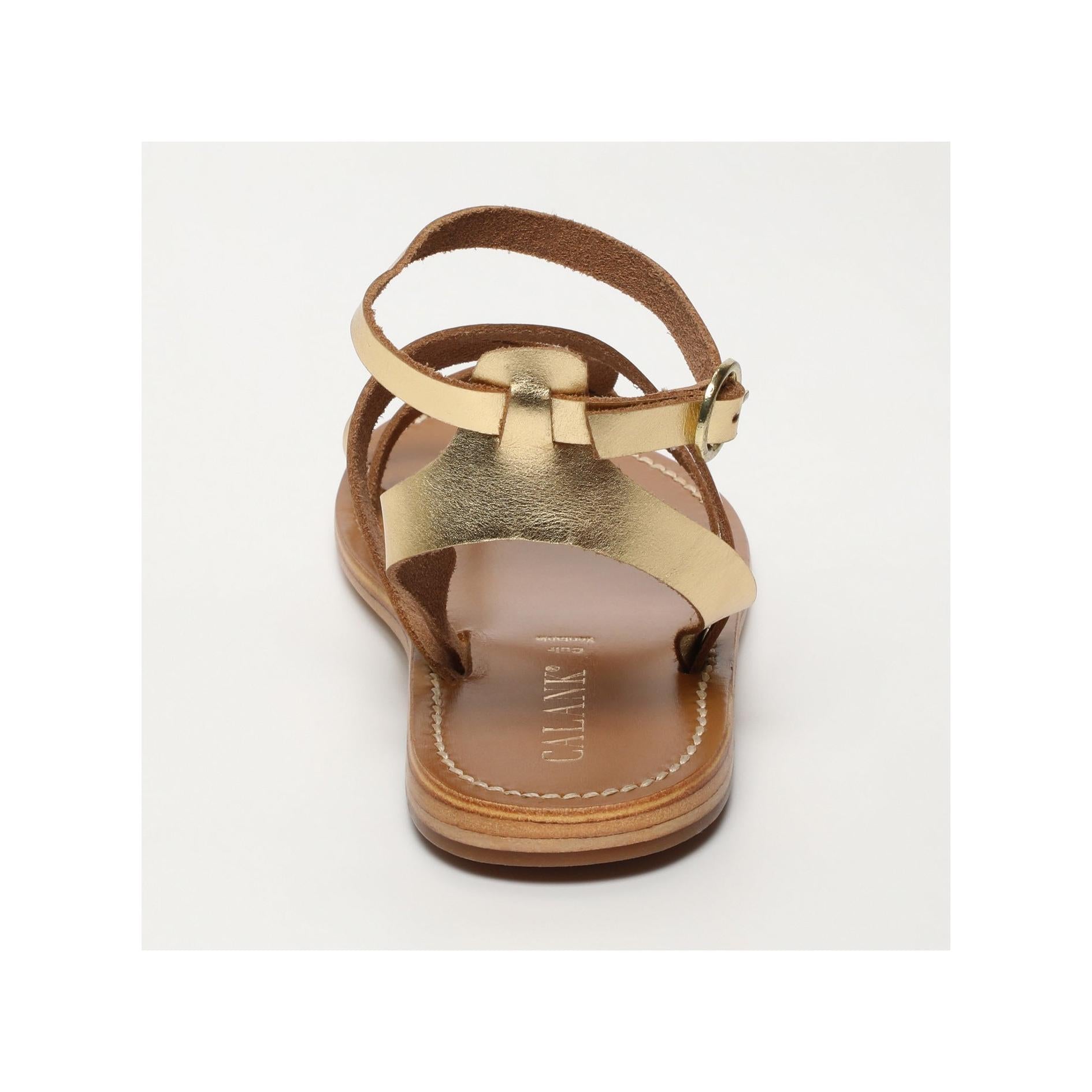 Calank - Sandalias Entre Dedos - Bheema - Oro