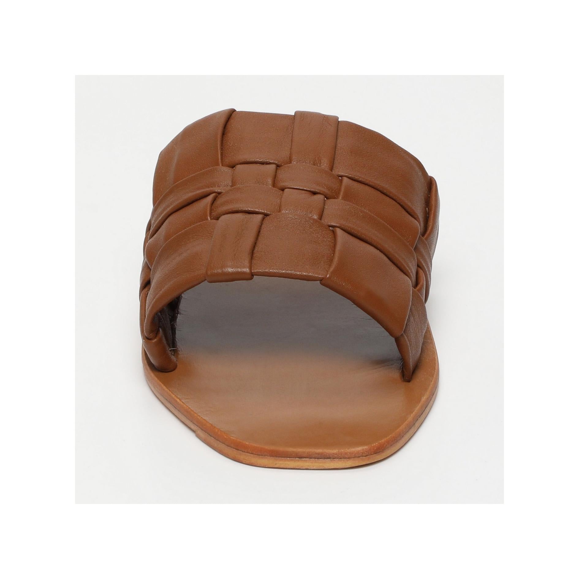 Mules Leenna - Camel