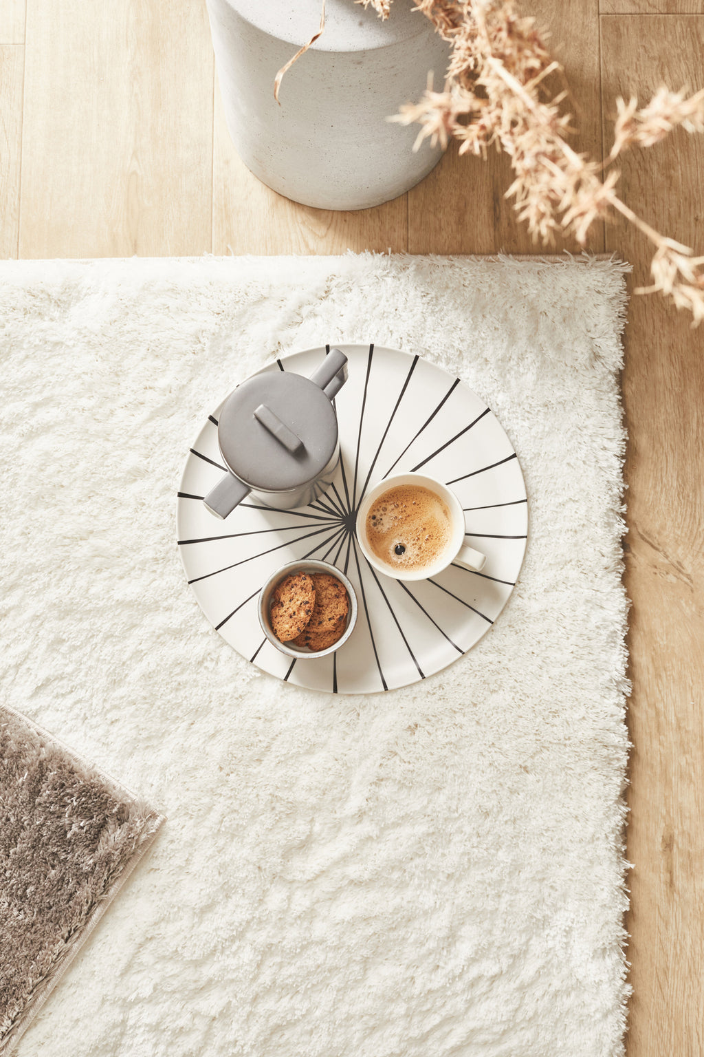 Cozy - Indoor Rug - Polyester - White