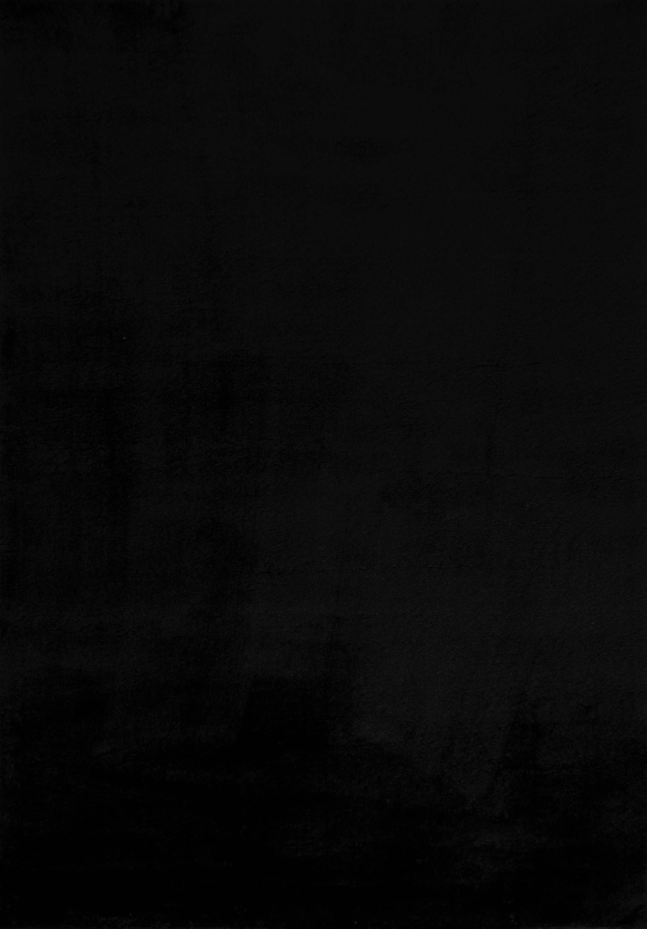 Cosy - Alfombra de Interior - Poliéster - Negro