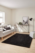 Cosy - Alfombra de Interior - Poliéster - Negro