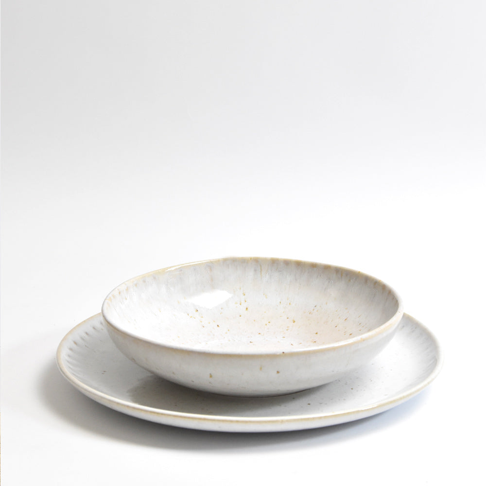 Plato Hondo - Blanco Negrito