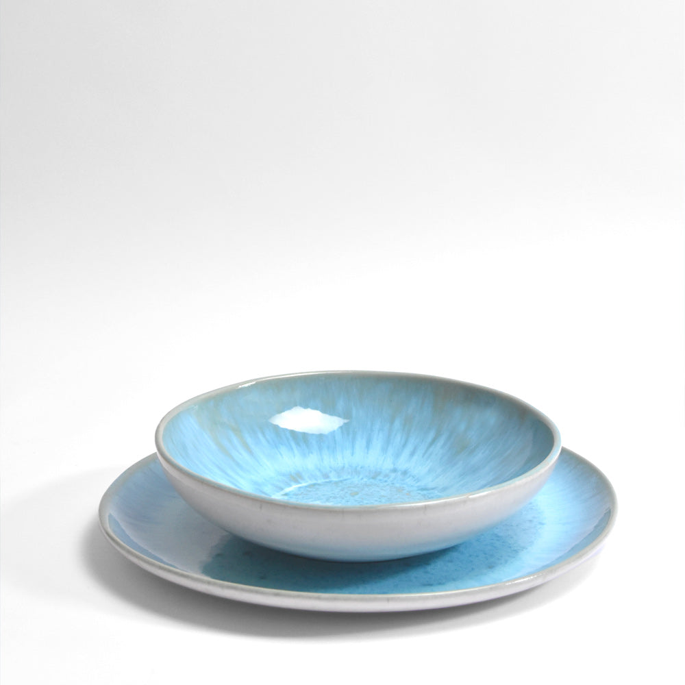 Deep Plate - Agua Blue