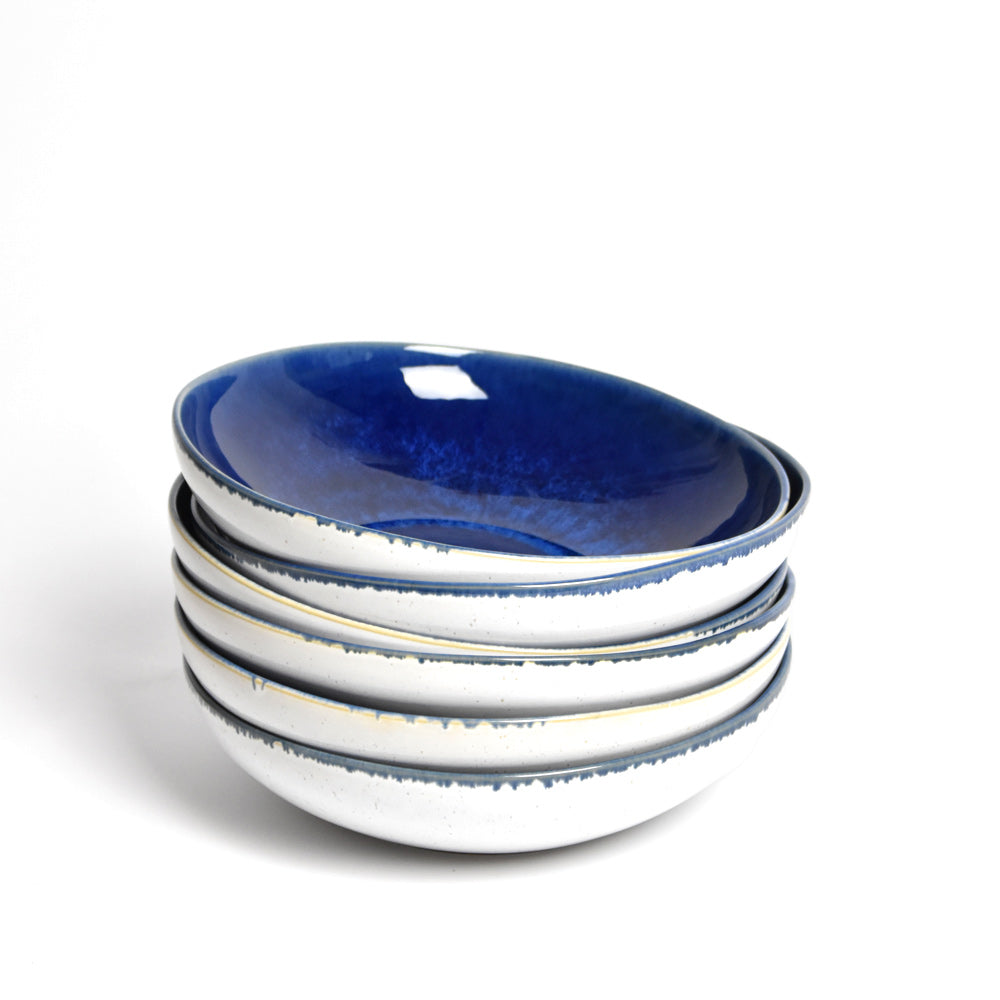 Assiette Creuse - Bleu Odyssée